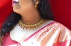 Engraved Petal Kemp Choker