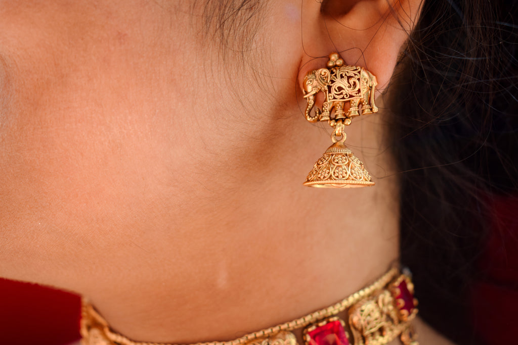 Airavata Elephant Pink Choker