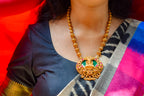 Royal Green Lakshmi Haar
