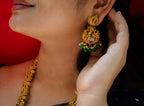 Meenakari Radha-Krishna Long Set
