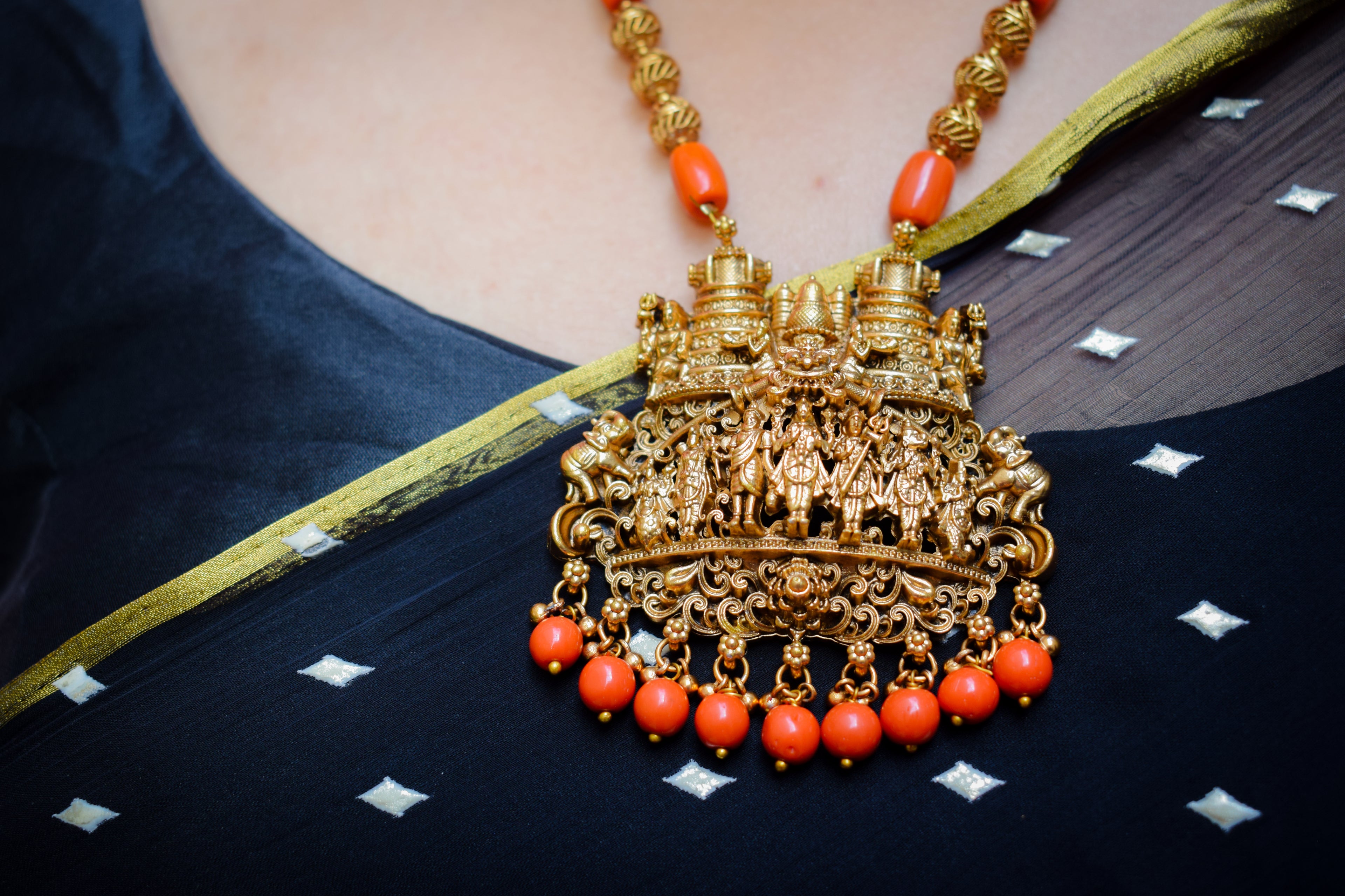 The Ayodhya Heritage Coral Haar