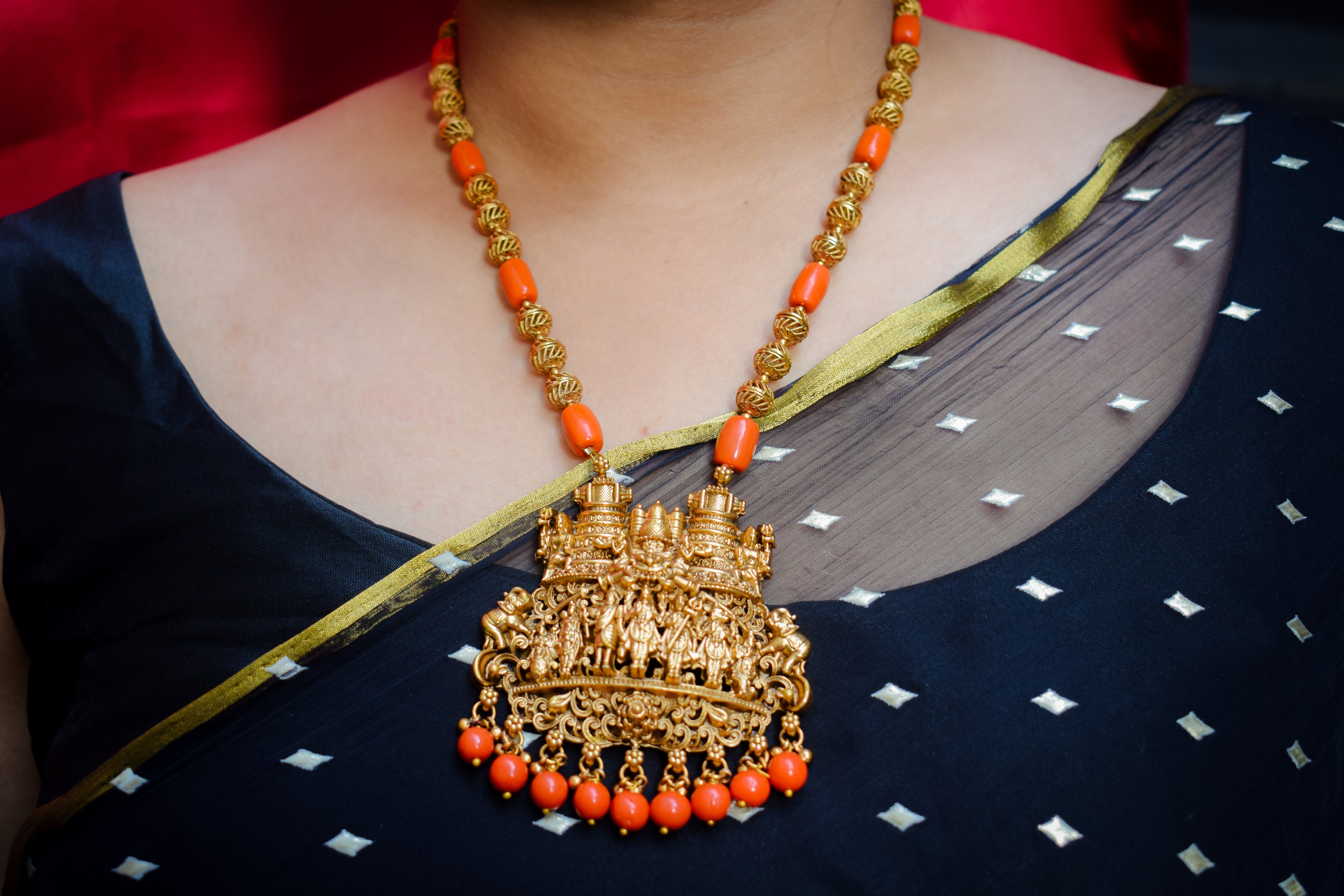 The Ayodhya Heritage Coral Haar