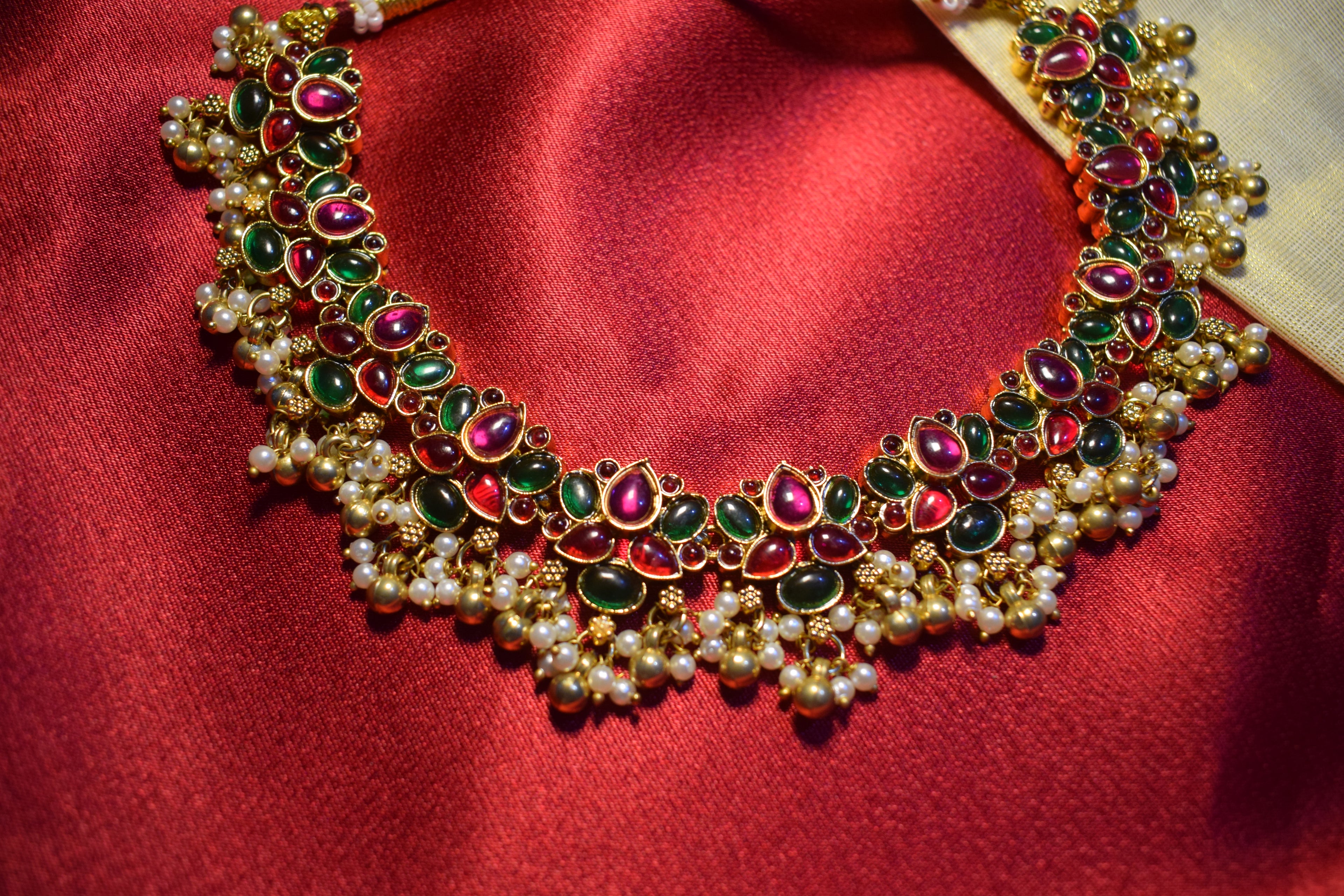 Lotus Necklace Multicolored