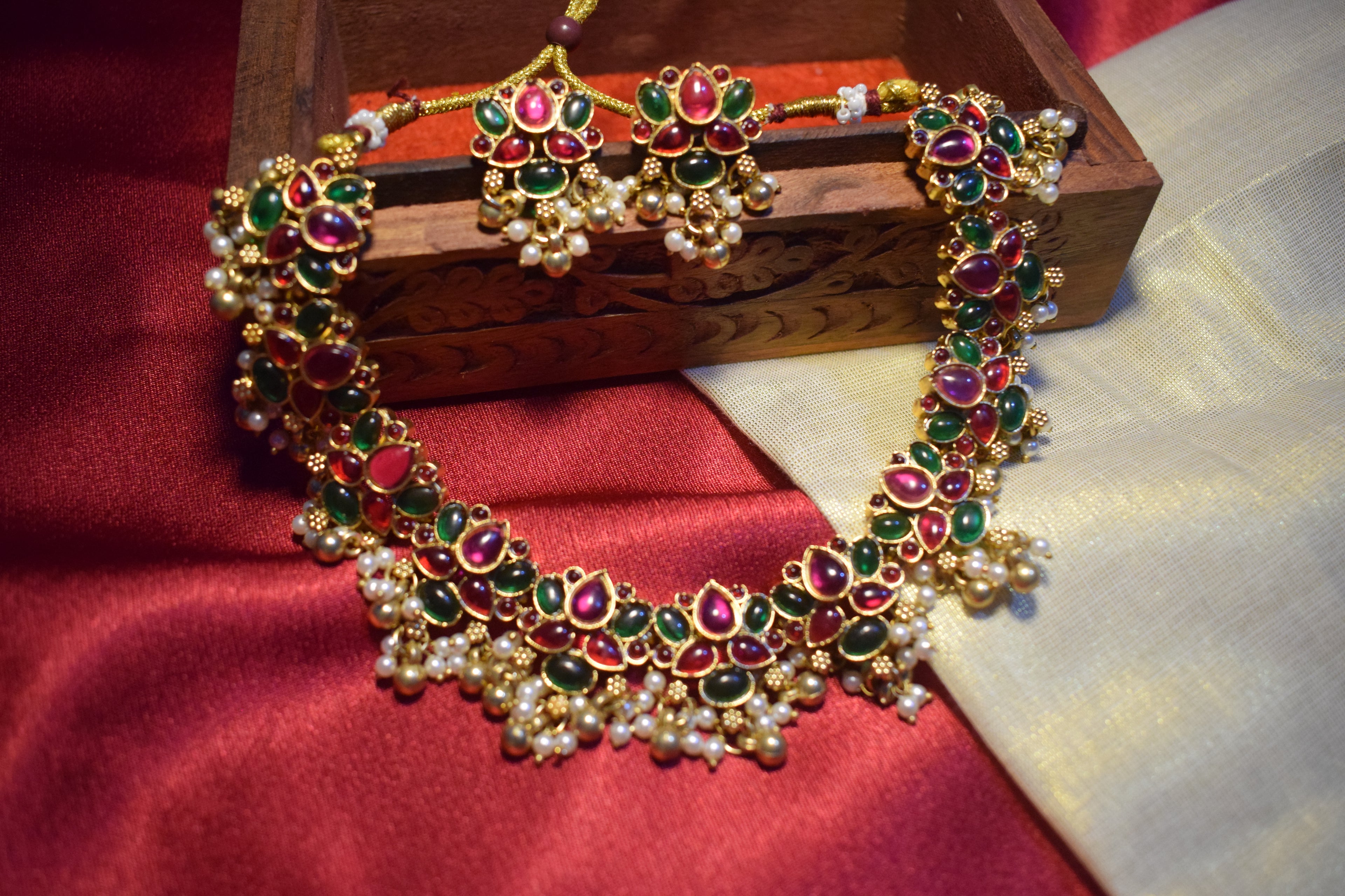 Lotus Necklace Multicolored