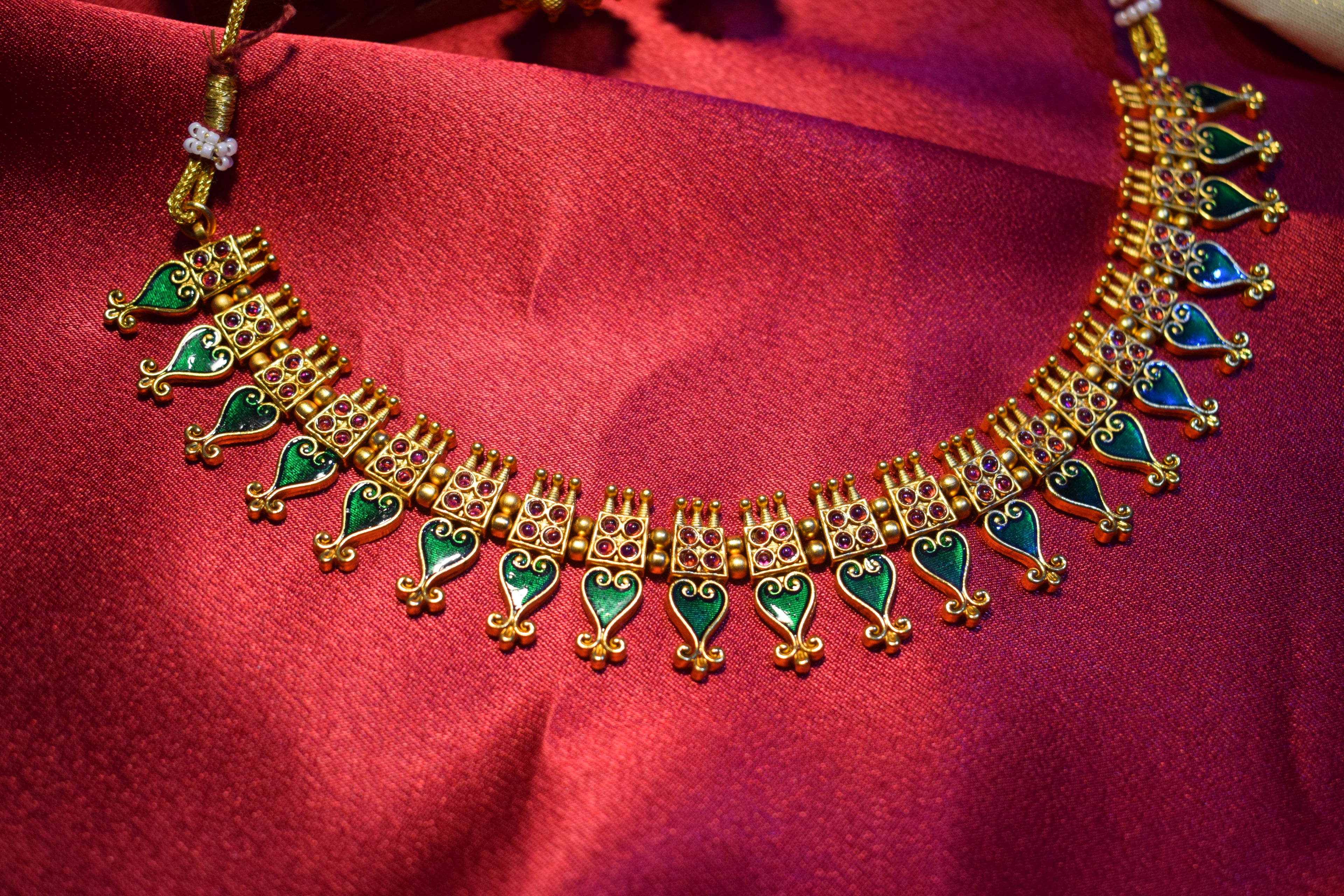 Heart Palakka Necklace