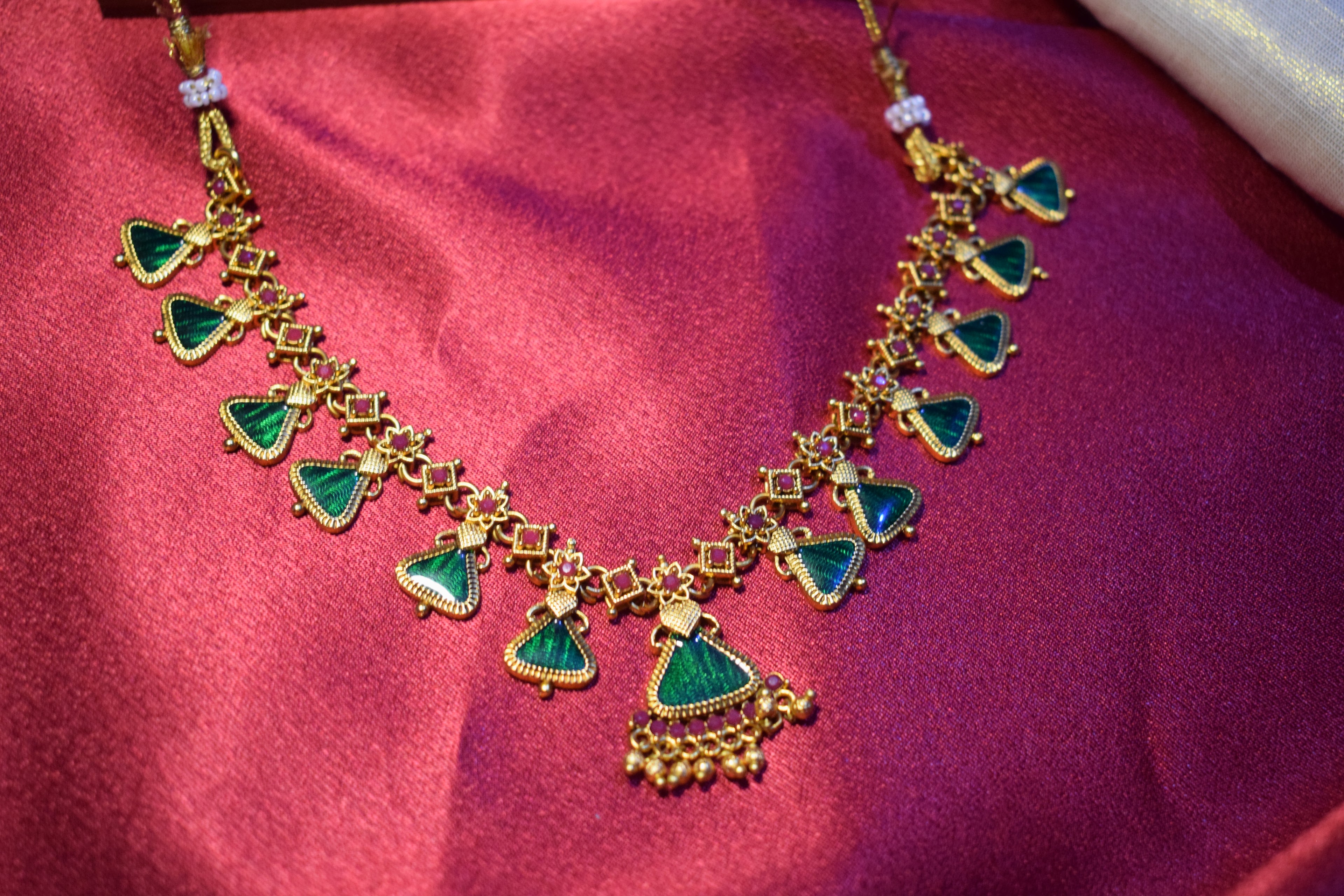 Mayuri Palaka Necklace