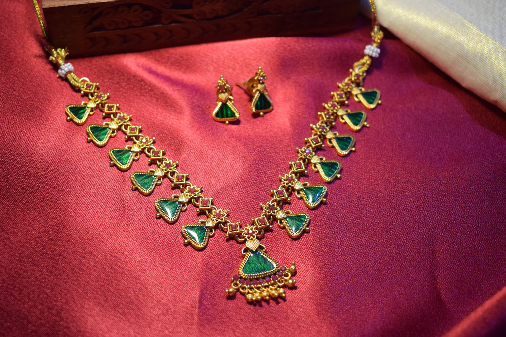Mayuri Palaka Necklace