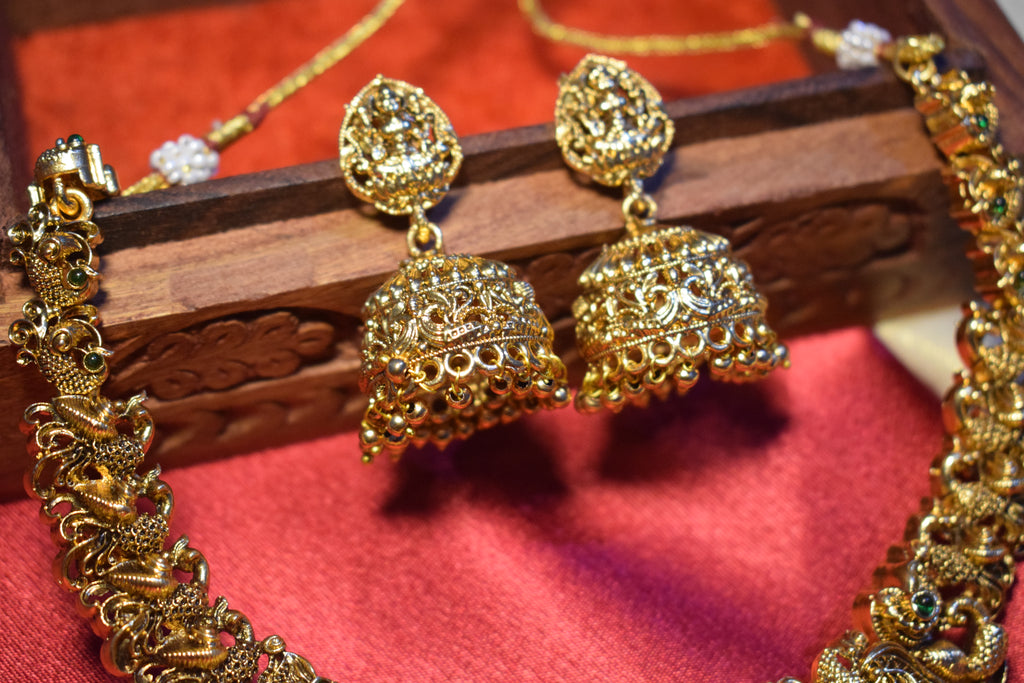 Swarna Mayuri Temple Set