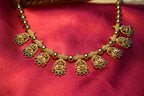 Lotus Lakshmi Bead Necklace