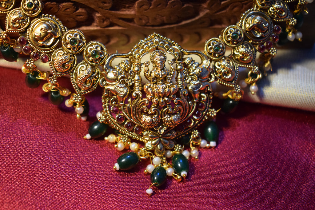 Gaja-Lakshmi Temple Choker