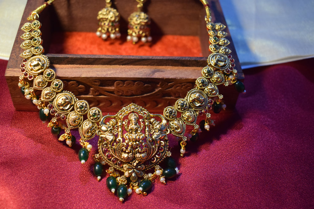 Gaja-Lakshmi Temple Choker